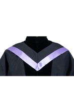 設計中大理學院学士畢業袍 紫色披肩長袍 畢業袍生產商DA294